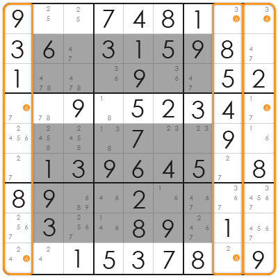 sudoku app with auto candidate mode